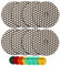 HIGHDRIL Trocken Diamant Polierscheibe - 8 Stk.(#50x3/100x2/200/400/800) Diamant Polier Auflagen für Granit Stein Marmor Bodenschleifer oder Polierer Dia 5 Zoll/125MM