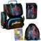 Schulranzen Set ergonomischer Ranzen Spiderman Marvel Federmappe Turnbeutel Aufgabenheft für die Grundschule 4er Set. Geeignet ab der ersten Klasse der Grundschule.