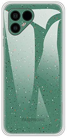 TPU Handyhülle Kompatibel mit Fairphone 4, Stoßfeste Weiche Schutzhülle mit Präzisen Aussparungen und Kratzfestem, Schlankem Design (Transparent)