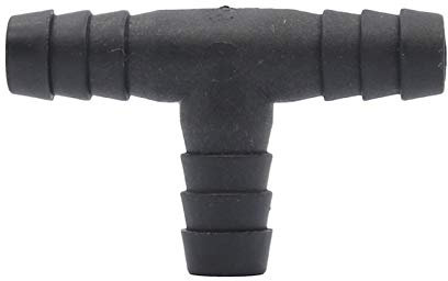 KIPHEPI Lot de 30 raccords de tuyau d'arrosage cannelés en T 10 mm pour tuyau d'arrosage goutte à goutte