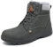Mishansha Stivali Invernali Uomo Stivaletti da Neve Donna Caldo Antiscivolo Trekking Boots, Calda Grigio 41