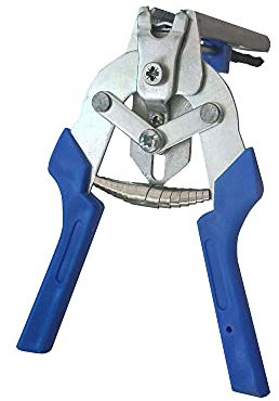 Hog Ring Zange Zaunzange mit 600 Stück M-Clips, Handwerkzeug für die Installation und Reparatur von Tierkäfigen, Zäunen und Hühnernetzkäfigen, einschließlich Hog Ring Zange und M-Clips