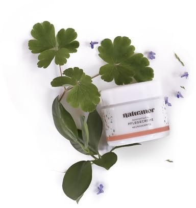naturamor Pflegecreme Neurodermitis - 50ml - Creme - Gesicht - Hals - Dekolleté - Feuchtigkeitspflege - natürliche Inhaltsstoffe - effektive Wirkstoffe - trockene Haut - Rötungen - Hautberuhigend