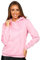 BOLF Donna Felpa con Cappuccio Maglia Manica Lunga Classica Hoodie Tempo Libero Sport Fitness Outdoor Basic Casual Style W02B Rosa M [A1A]