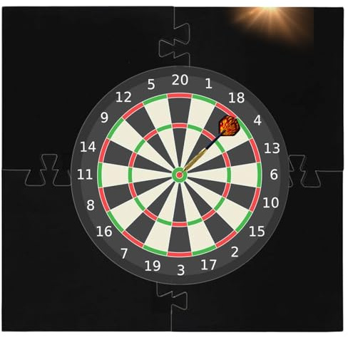Ukisisi Wandschutz Für Dartscheibe,umrandung Dartboard,Dart Surround,dartscheibe Schutzring,Dart Wandschutz,Dartboard Surround, Dartboard Surround Ring, Universal Dart Ring, Dart Catching Ring