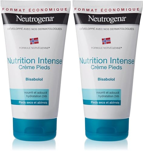 Neutrogena Norwegische Formel Creme für sehr trockene und beschädigte Füße, Tube 150 ml (Packung mit 2)