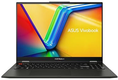ASUS Vivobook S16 Flip | Convertible | 16 WUXGA Touch-Display | AMD Ryzen 7 7730U | RAM: 24GB | SSD: 1TB | Windows 11 Pro #mit Notebooktasche