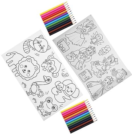 Vaguelly Rouleau De Papier À Dessin Pour Enfants De 4 À 8 Ans Grand Format Pour Affiche Facile À Coller Pour Lart Mural