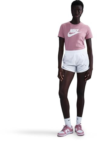 Nike Sportswear Essentials DX7906-623 T-Shirt avec Logo pour Femme, Rose élémentaire, Taille S