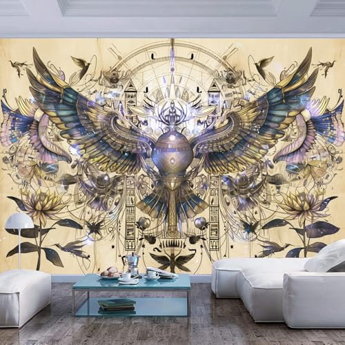 fotomurales pared profundidad Runas bohemias antiguas Papel pintado creativo DIY arte de la pared mural para sala estar comedor dormitorio decoración Imprimir foto