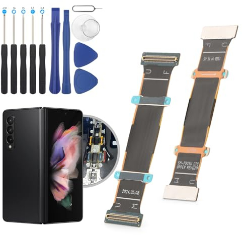 RongZy Spin Axis Flex Cable Replacement for Samsung Galaxy Z Fold3 5G F926B/F926U/F926W/F9260/F926N LCD Mainboard Connector Flex Cable for Samsung Galaxy Z Fold3 5G Motherboard Connector Ribbon