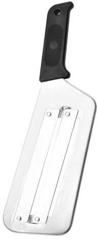 Kohlschneider Krauthobel Edelstahl, Hand Krautschneider mit Doppel Klingen, Multifunktionales Gemüseschneider Manuell, Krauthobel Sauerkrauthobel, Nicht Leicht zu Passivieren Kartoffelhobel (Schwarz)
