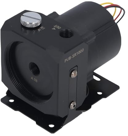 Fabater Pompe de Refroidissement à Eau pour Ordinateur, Haut Débit 1200L/h, Vitesse Réglable, pour Installations PC de Jeu
