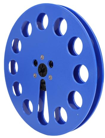 SALALIS 1/4 7 Zoll Leere Bandspule Starke Konstruktion für ReVox Reel to Reel Tape Player Premium-Ersatz für Sound-Enthusiasten ABS (Blau)