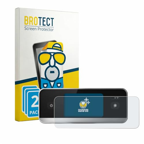 BROTECT Schutzfolie für Philips Series 8000 EP8757/20 | 2 Stück Entspiegelnder Displayschutz Made in Germany Matte Displayschutz-Folie Anti-Reflex Anti-Fingerprint Einfache Montage