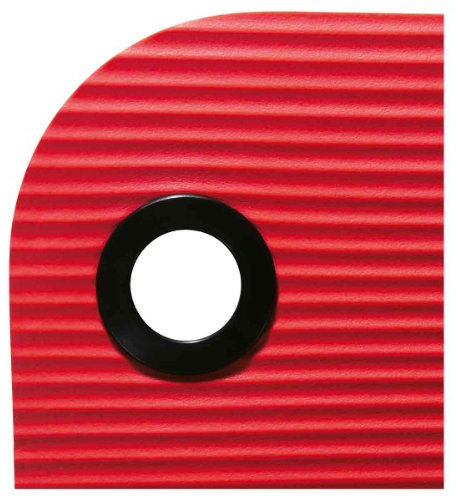 Gymnastikmatte / Yogamatte - TheraMat mit Ösen, 1.5 cm, grün