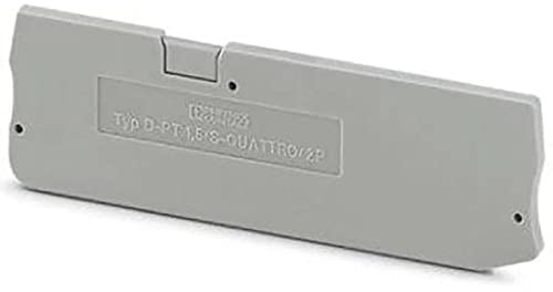 Phoenix Contact D - PT 1 Endabdeckung, Packung a 50 Stück
