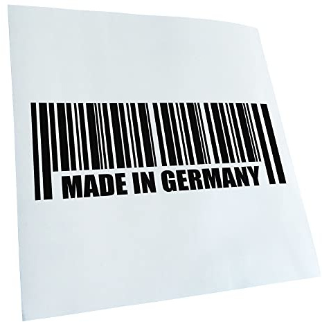 Kiwistar - Autoaufkleber - Made in Germany - Heckscheibe Auto Aufkleber wetterfest für Kfz LKW Mofa Truck - Sticker außen selbstklebend Tuning Zubehör für Fenster Fahrzeug Scheibe