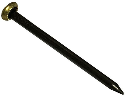 Pack of 50 Picture Pin Brass Head Hangers Wall Hooks Fitting Heavy Duty Nail Photo Frame DIY Hanging