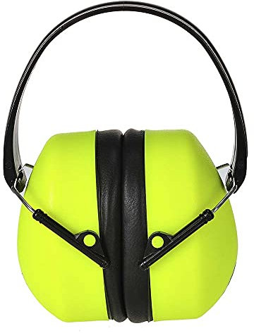 Portwest Super Ear Protector, Color:Yellow,Size:One Size,PS41YER