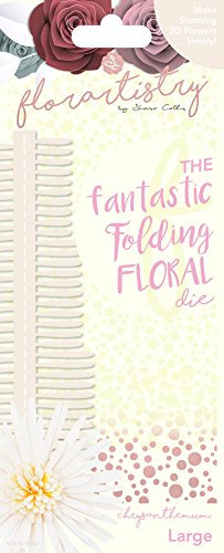 Florartistry Folding Die-Chrysanthemum (Large), Metal, Brown, 25.8 x 11.2 x 0.5 cm