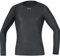 GORE WEAR Herren Windstopper Base Layer Shirt Langarm, Schwarz, XXL EU