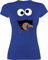 Shirt Damen - Karneval & Fasching - Keks Monster I Krümelmonster I Cookie Monster Fastnacht I Fasnacht I Fasnet - M - Royalblau - Partner t-Shirts für sie und ihn Faschings Tshirt Karnevals Auge