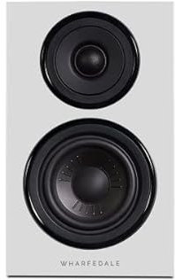 Wharfedale Diamond12.0 Paire d'enceintes passives d'étagère, Blanc