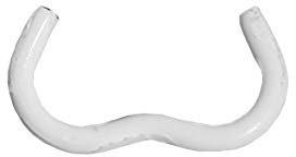 Edma AGRAFE OMEGA 20 - Galva plastifié blanc - x 200 pcs