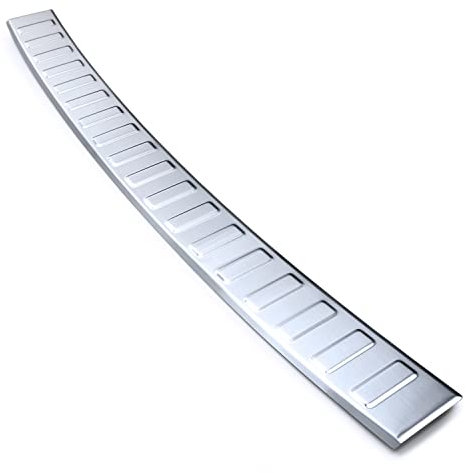 tuning-art L388 Edelstahl Ladekantenschutz passend für 5er G31 Touring M-Paket 2017-2024, Farbe:Silber