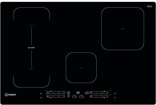 Piano cottura ad induzione 4 fuochi in vetroceramica, 770x54x510 mm