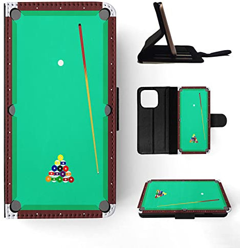 Schutzhülle für Apple iPhone 14 Pro (Motiv: Snooker Billardtisch)