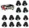 Kopinma 12 PCS Football Studs Replacement Thumb Studs Rubber Studs for Football Shoe, Cleats 13 mm Nails for Anti-slip Sturdy Football Rugby Shoes with 5 mm Thread