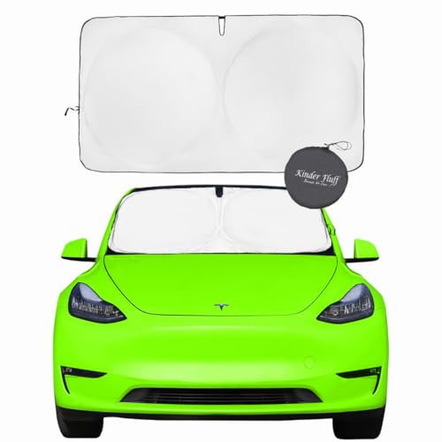 Parasol para parabrisas: los únicos parasoles certificados para ventana de automóvil que bloquean el 99.9% UVR-210T como accesorios para automóviles, SUV, RV, camión y automóvil, accesorios para Carro