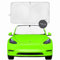 Parasol para parabrisas: los únicos parasoles certificados para ventana de automóvil que bloquean el 99.9% UVR-210T como accesorios para automóviles, SUV, RV, camión y automóvil, accesorios para Carro