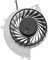 Ventilateur de Refroidissement CPU Interne Silencieux pour Console de Jeu ventilateur Plaque de Base en Métal, Léger et Portable, Maintient Efficacement une Fläktskydd