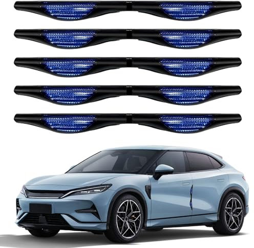 4 PCS Blue Car Door Protectors Edge Guards Car Door Protector Strip,Car Door Edge Protector,Car Edge Protector Strip,Car Door Protection Strip,Car Bumper Protector For Car Front and Rear Door Bumper