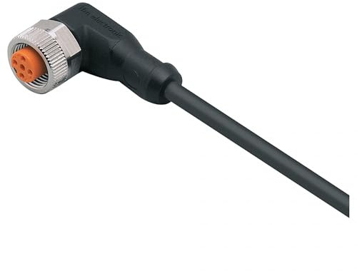 Verbindungsleitung M12 4pol LED winkel IFM EVC008