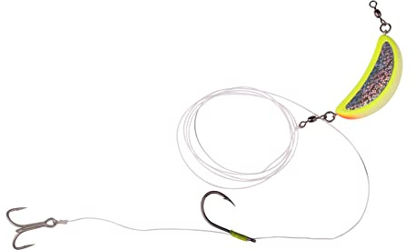 Savage Gear Nordic Bait Fish Rig 1mm 300g Flex Hooks 3/0 + 6/0, Meeresangeln, Köderfischmontage,Fluocarbon Schnur, Dorsch, Meer, Norwegen, Heilbutt, Meeressystem, Meeresvorfach