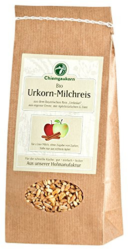 Chiemgaukorn Bio Urkorn-Milchreis Apfel-Zimt 190 g