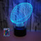 HPBN8 Ltd 3D Rugby Night Light Lamp 7/16 Cambiamento di Colore LED USB Power Telecomando Gift Kids Toys Decor Decorazioni di Natale Regalo di San Valentino Regalo di Compleanno