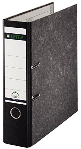 Leitz 1080/1050 Standard Ordner A4 (breit | 10er Pack, schwarz) (breit | 40er Pack, schwarz)