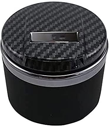 Auto Aschenbecher FüR Kia Sportage 3 R 2011-2015, Tragbares Zigarette Aschenbeche mit Deckel und LED-Licht Zigaretten Autoaschenbecher Rauchfreien Persönlichkeits Zubehör