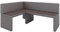 Eckbank Akiko Corner Bench - Eckbankgruppe für Ihrem Esszimmer, Küche modern, Sitzecke, Essecke. Perfekt für Küche, Büro und Rezeption. Solide und Starke Verarbeitung. (Soft 30, 142x196cm Links)