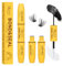 Cluster Lashes Glue Bond and Seal, QUEWEL Lash Bond and Seal for Individual Cluster DIY Eyelash Extensions, Waterproof, Long Lasting and Strong Hold Lash Glue Easy to Use for Beginner（5ml+5ml）