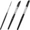 Mabor 3Pcs Pinstriping Brush, Striping Brushes Long Liner, Script Liner & Sword & Scroll Brushes, Professional Art Paintbrushes Paint Brush