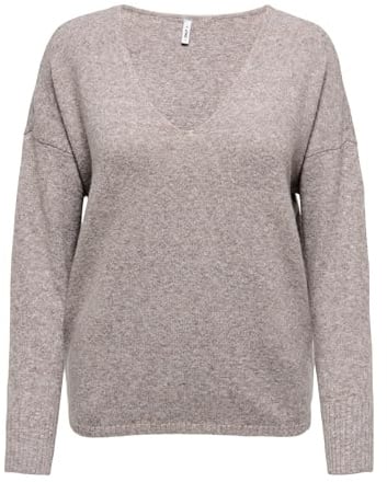ONLY Onlrica Life L/S V-Neck Pullo KNT Noos
