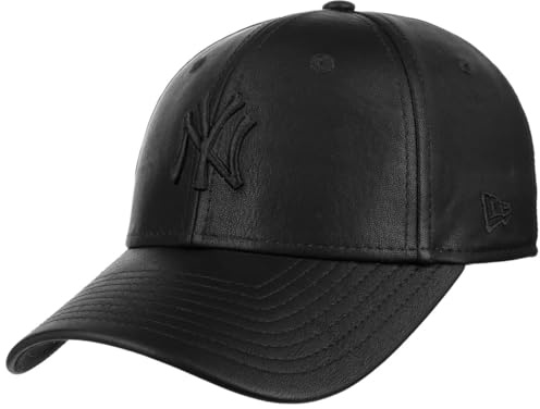 New Era MLB Properties Yankees PU Cap Basecap Baseballcap Curved Brim NY York Damen - Metallschnalle, mit Schirm Frühling-Sommer Herbst-Winter Frühjahr Sommer Herbst