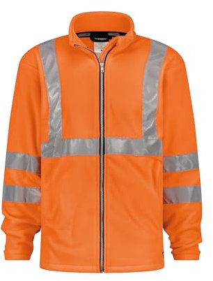 DASSY® Kaluga Warnschutz Fleecejacke - Größe XL - NEONORANGE