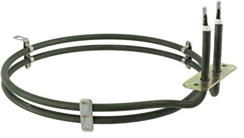 SPARES2GO 2 Turn Heater Element for Smeg Fan Oven/Cooker (2000W)